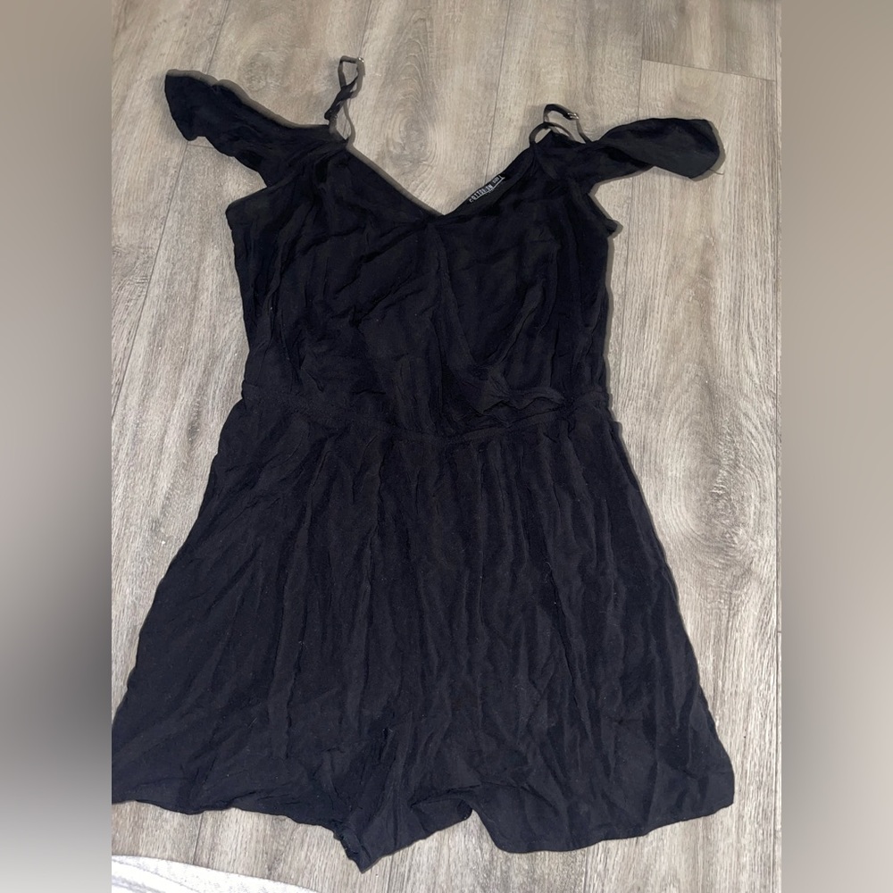 large black romper